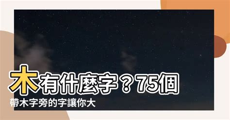 人人木 什麼字